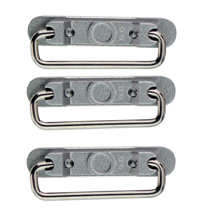 REPLACEMENT FOR IPHONE 6/6 PLUS SIDE BUTTONS SET - GRAY - EXPRESS PARTS -WHOLESALE CELLPHONE REPAIR PARTS