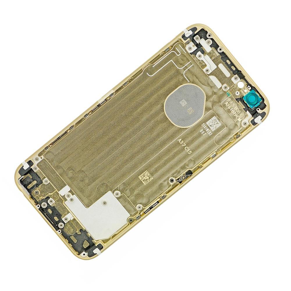 REPLACEMENT FOR IPHONE 6 BACK COVER - GOLD - EXPRESS PARTS -WHOLESALE CELLPHONE REPAIR PARTS