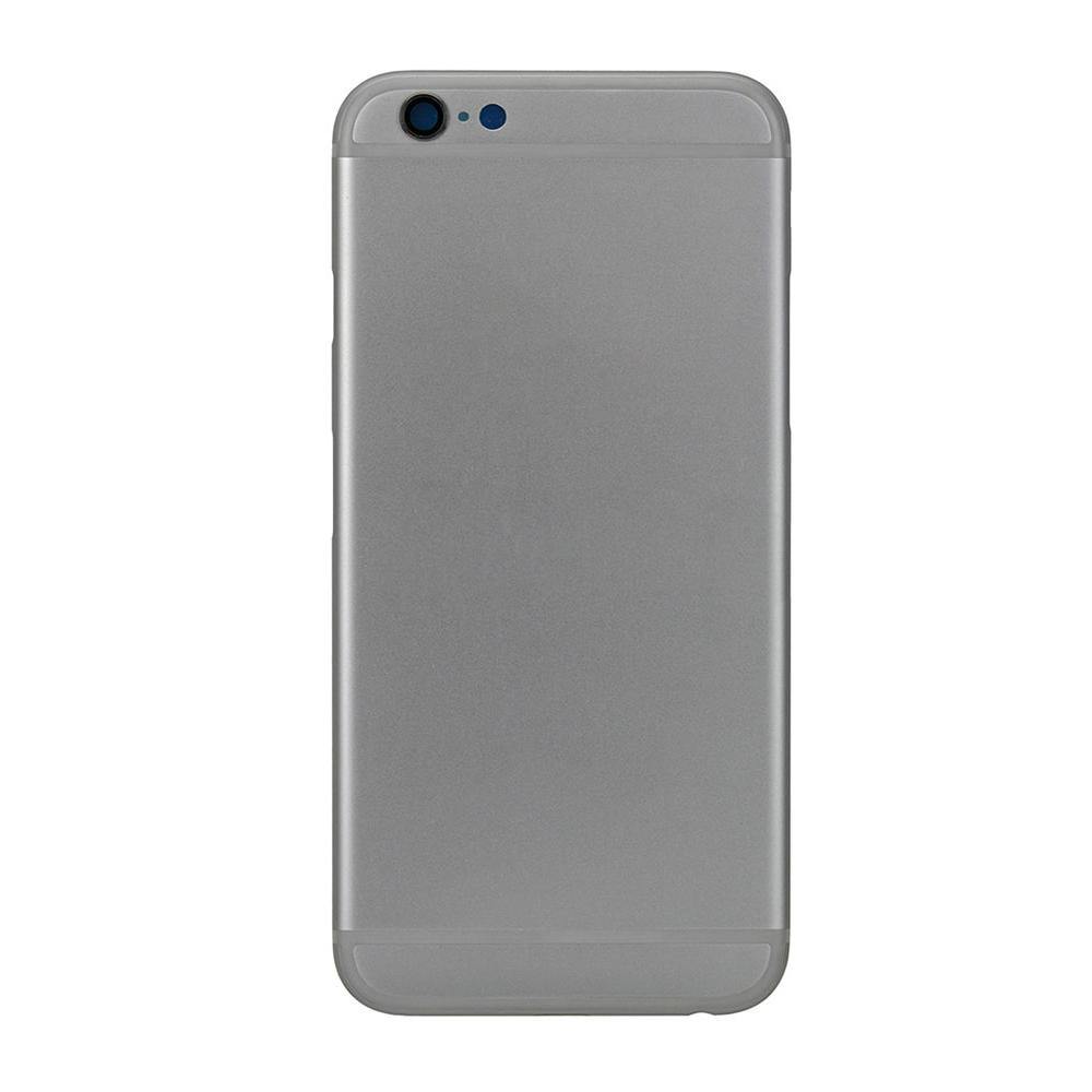 REPLACEMENT FOR IPHONE 6 BACK COVER - GRAY - EXPRESS PARTS -WHOLESALE CELLPHONE REPAIR PARTS