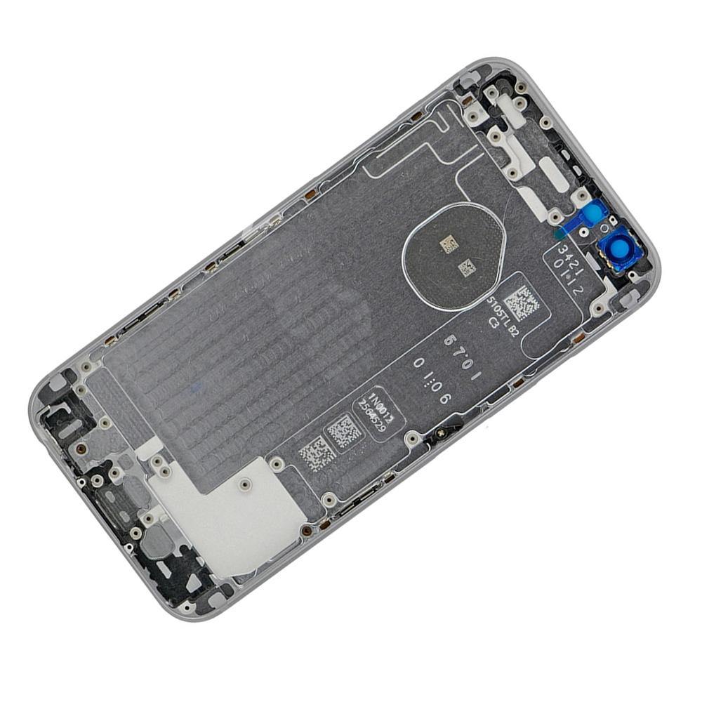 REPLACEMENT FOR IPHONE 6 BACK COVER - GRAY - EXPRESS PARTS -WHOLESALE CELLPHONE REPAIR PARTS