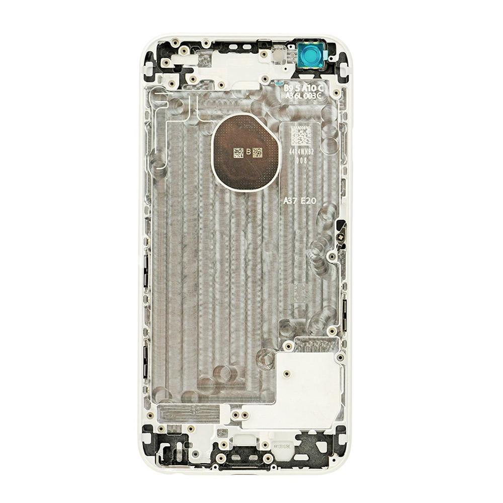 REPLACEMENT FOR IPHONE 6 BACK COVER - SILVER - EXPRESS PARTS -WHOLESALE CELLPHONE REPAIR PARTS