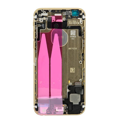 REPLACEMENT FOR IPHONE 6 BACK COVER FULL ASSEMBLY - GOLD - EXPRESS PARTS -WHOLESALE CELLPHONE REPAIR PARTS