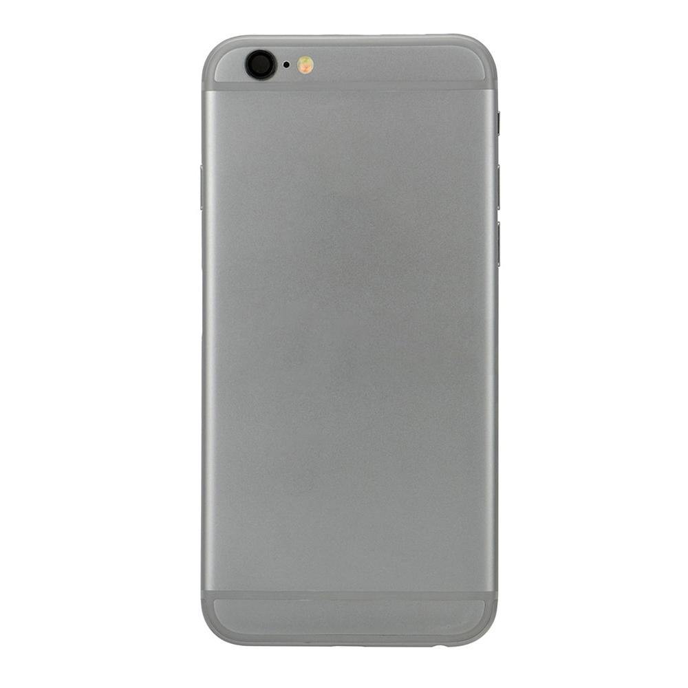 REPLACEMENT FOR IPHONE 6 BACK COVER FULL ASSEMBLY - GRAY - EXPRESS PARTS -WHOLESALE CELLPHONE REPAIR PARTS