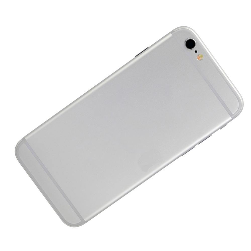 REPLACEMENT FOR IPHONE 6 BACK COVER FULL ASSEMBLY - SILVER - EXPRESS PARTS -WHOLESALE CELLPHONE REPAIR PARTS