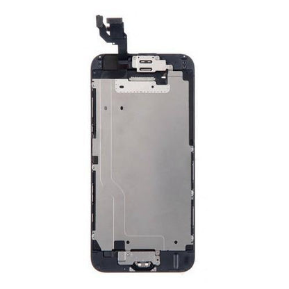 REPLACEMENT FOR IPHONE 6 LCD SCREEN FULL ASSEMBLY WITH BLACK RING - BLACK - EXPRESS PARTS -WHOLESALE CELLPHONE REPAIR PARTS