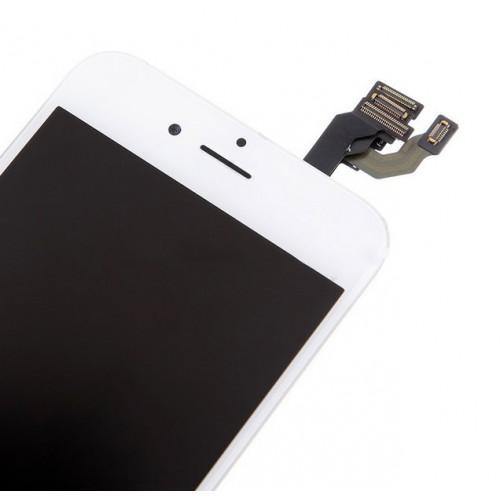 REPLACEMENT FOR IPHONE 6 LCD SCREEN FULL ASSEMBLY WITH GOLD RING - WHITE - EXPRESS PARTS -WHOLESALE CELLPHONE REPAIR PARTS