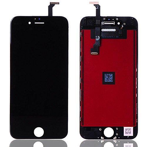 REPLACEMENT FOR IPHONE 6 LCD WITH DIGITIZER ASSEMBLY - BLACK - EXPRESS PARTS -WHOLESALE CELLPHONE REPAIR PARTS