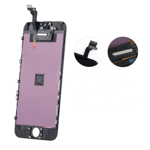 REPLACEMENT FOR IPHONE 6 LCD WITH DIGITIZER ASSEMBLY - BLACK - EXPRESS PARTS -WHOLESALE CELLPHONE REPAIR PARTS