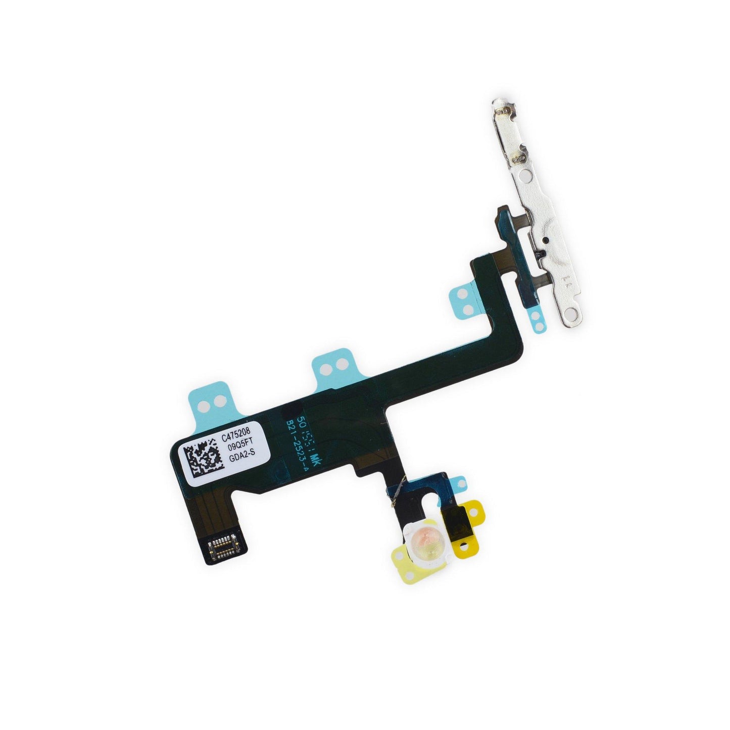 REPLACEMENT FOR IPHONE 6 POWER BUTTON FLEX CABLE WITH METAL BRACKET ASSEMBLY - EXPRESS PARTS -WHOLESALE CELLPHONE REPAIR PARTS