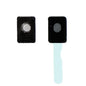 REPLACEMENT FOR IPHONE 6 REAR MIC ANTI-DUST MESH WITH BRACKET 1 DOT - EXPRESS PARTS -WHOLESALE CELLPHONE REPAIR PARTS