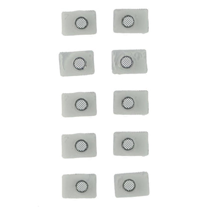 REPLACEMENT FOR IPHONE 6 REAR MIC ANTI-DUST MESH WITH BRACKET 1 DOT - EXPRESS PARTS -WHOLESALE CELLPHONE REPAIR PARTS