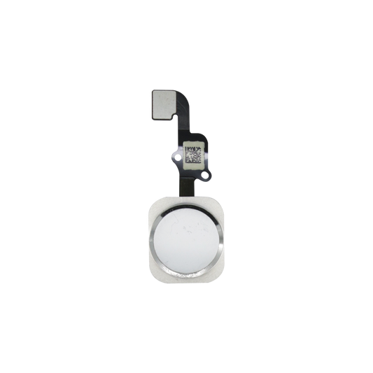 REPLACEMENT FOR IPHONE 6S/6S PLUS HOME BUTTON ASSEMBLY - SILVER - EXPRESS PARTS -WHOLESALE CELLPHONE REPAIR PARTS