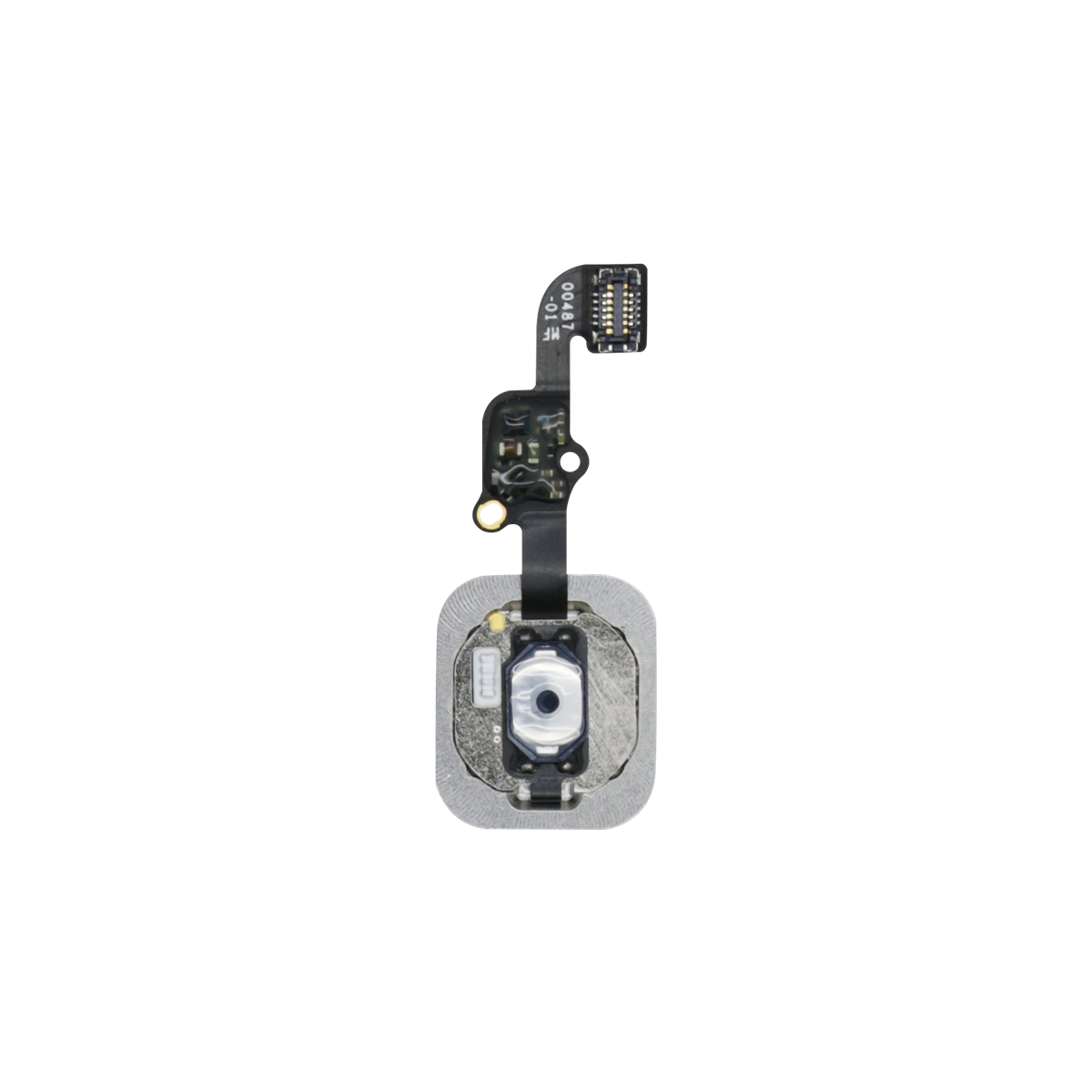 REPLACEMENT FOR IPHONE 6S/6S PLUS HOME BUTTON ASSEMBLY - SILVER - EXPRESS PARTS -WHOLESALE CELLPHONE REPAIR PARTS