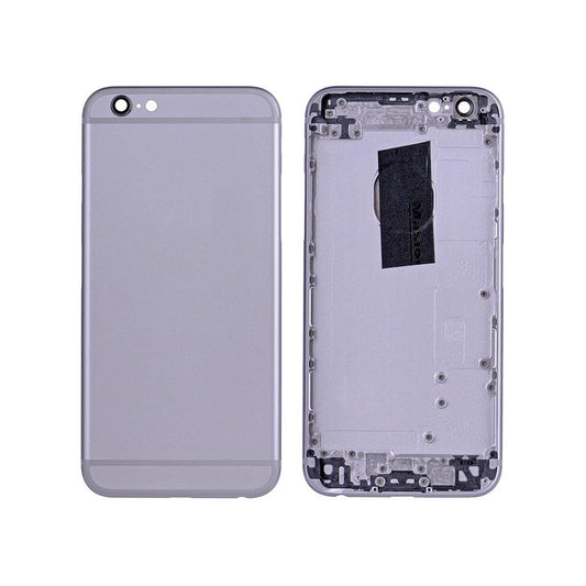 REPLACEMENT FOR IPHONE 6S BACK COVER - GRAY - EXPRESS PARTS -WHOLESALE CELLPHONE REPAIR PARTS