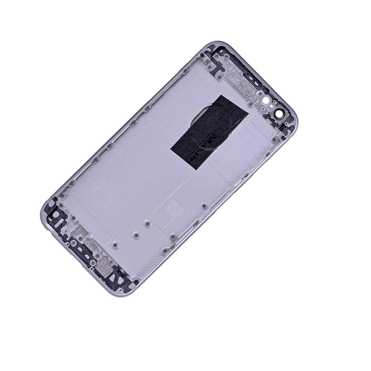 REPLACEMENT FOR IPHONE 6S BACK COVER - GRAY - EXPRESS PARTS -WHOLESALE CELLPHONE REPAIR PARTS