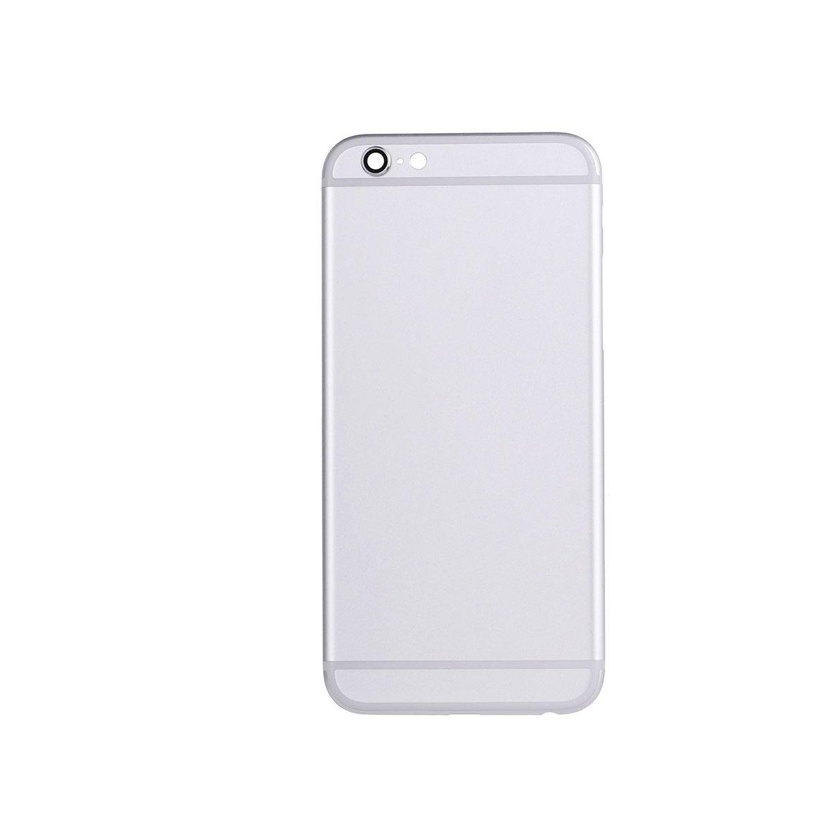 REPLACEMENT FOR IPHONE 6S BACK COVER - SILVER - EXPRESS PARTS -WHOLESALE CELLPHONE REPAIR PARTS