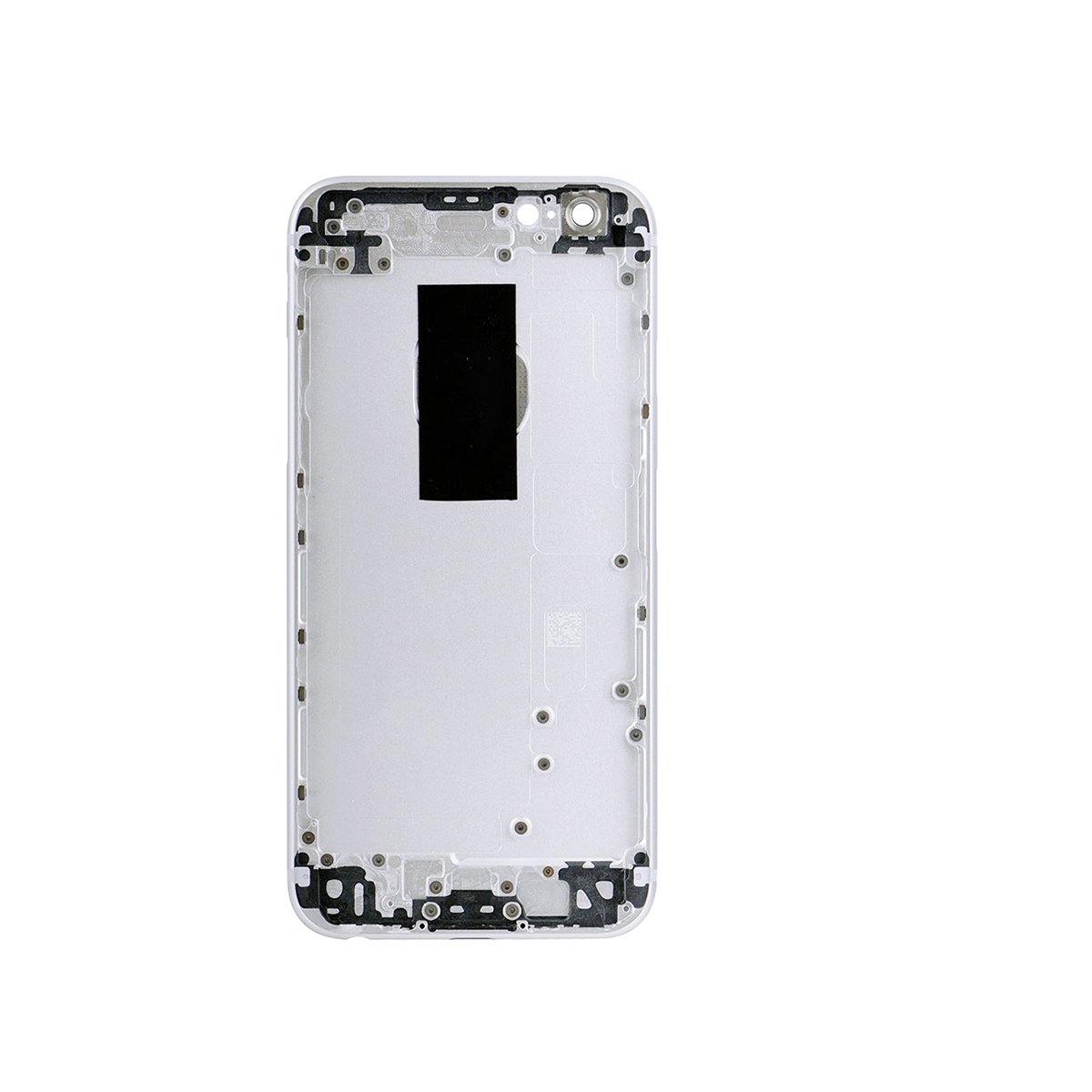 REPLACEMENT FOR IPHONE 6S BACK COVER - SILVER - EXPRESS PARTS -WHOLESALE CELLPHONE REPAIR PARTS