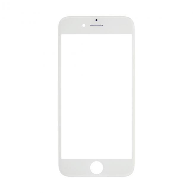 REPLACEMENT FOR IPHONE 6S FRONT GLASS WITH COLD PRESSED FRAME - WHITE - EXPRESS PARTS -WHOLESALE CELLPHONE REPAIR PARTS