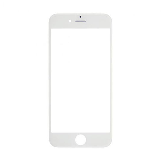 REPLACEMENT FOR IPHONE 6S FRONT GLASS WITH COLD PRESSED FRAME - WHITE - EXPRESS PARTS -WHOLESALE CELLPHONE REPAIR PARTS