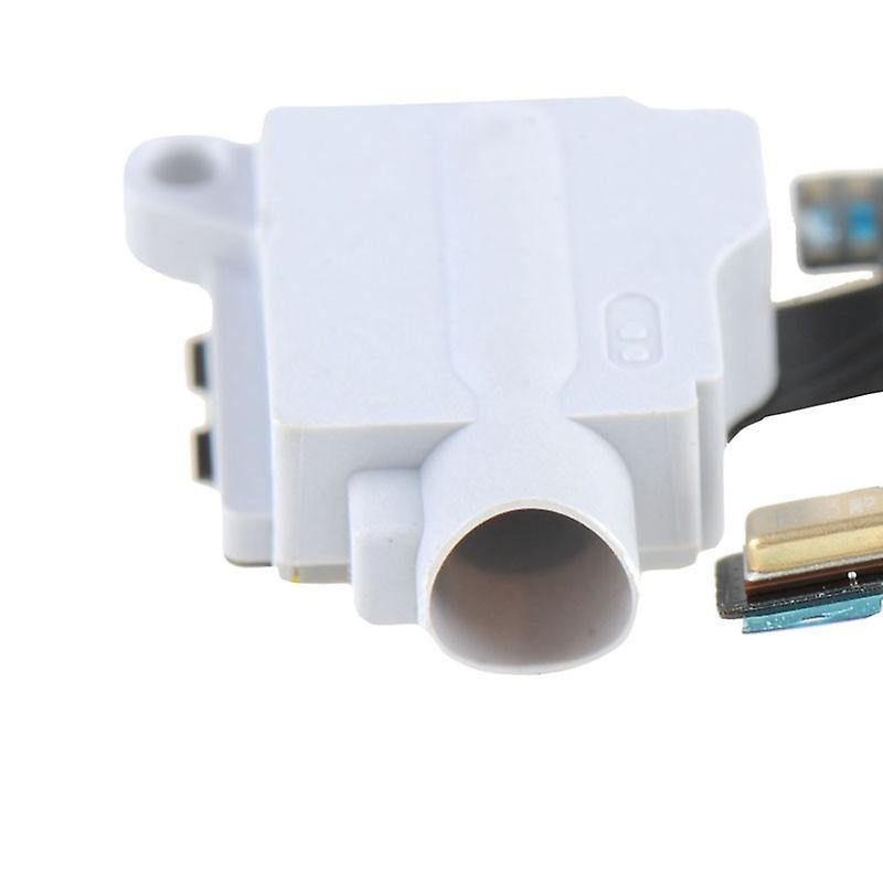 REPLACEMENT FOR IPHONE 6S HEADPHONE JACK WITH CHARGING CONNECTOR FLEX CABLE - WHITE - EXPRESS PARTS -WHOLESALE CELLPHONE REPAIR PARTS