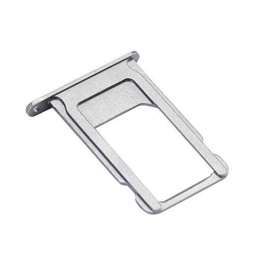 REPLACEMENT FOR IPHONE 6 SIM CARD TRAY - GRAY - EXPRESS PARTS -WHOLESALE CELLPHONE REPAIR PARTS