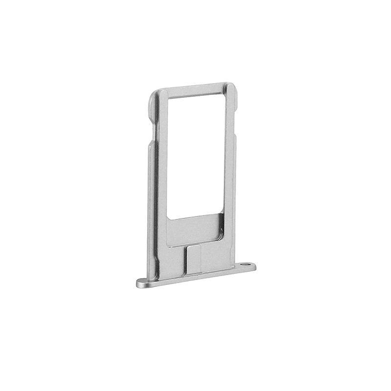 REPLACEMENT FOR IPHONE 6 SIM CARD TRAY - SILVER - EXPRESS PARTS -WHOLESALE CELLPHONE REPAIR PARTS