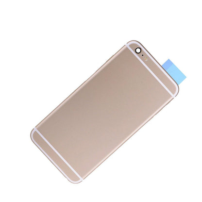REPLACEMENT FOR IPHONE 6S PLUS BACK COVER FULL ASSEMBLY - GOLD - EXPRESS PARTS -WHOLESALE CELLPHONE REPAIR PARTS