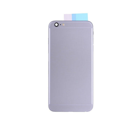 REPLACEMENT FOR IPHONE 6S PLUS BACK COVER FULL ASSEMBLY - GREY - EXPRESS PARTS -WHOLESALE CELLPHONE REPAIR PARTS