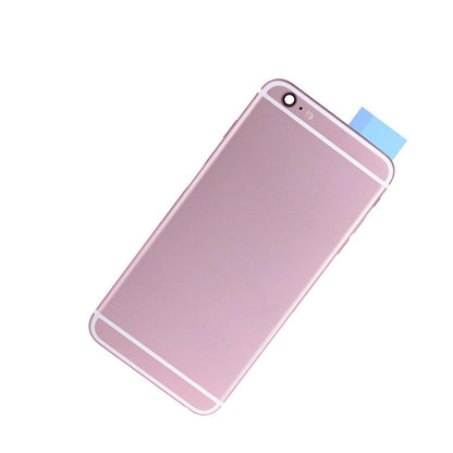 REPLACEMENT FOR IPHONE 6S PLUS BACK COVER FULL ASSEMBLY - ROSE - EXPRESS PARTS -WHOLESALE CELLPHONE REPAIR PARTS