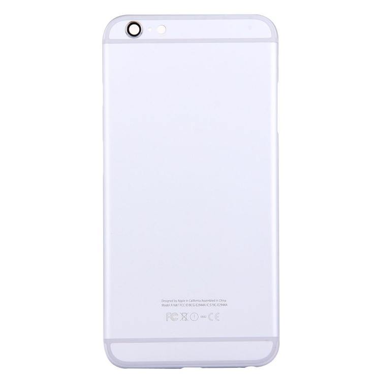 REPLACEMENT FOR IPHONE 6S PLUS BACK COVER SILVER - EXPRESS PARTS -WHOLESALE CELLPHONE REPAIR PARTS