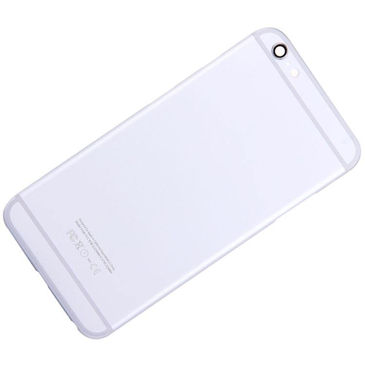 REPLACEMENT FOR IPHONE 6S PLUS BACK COVER SILVER - EXPRESS PARTS -WHOLESALE CELLPHONE REPAIR PARTS