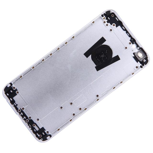 REPLACEMENT FOR IPHONE 6S PLUS BACK COVER SILVER - EXPRESS PARTS -WHOLESALE CELLPHONE REPAIR PARTS