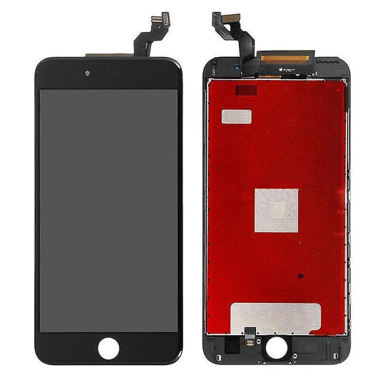 REPLACEMENT FOR IPHONE 6S PLUS LCD SCREEN AND DIGITIZER ASSEMBLY - BLACK - EXPRESS PARTS -WHOLESALE CELLPHONE REPAIR PARTS