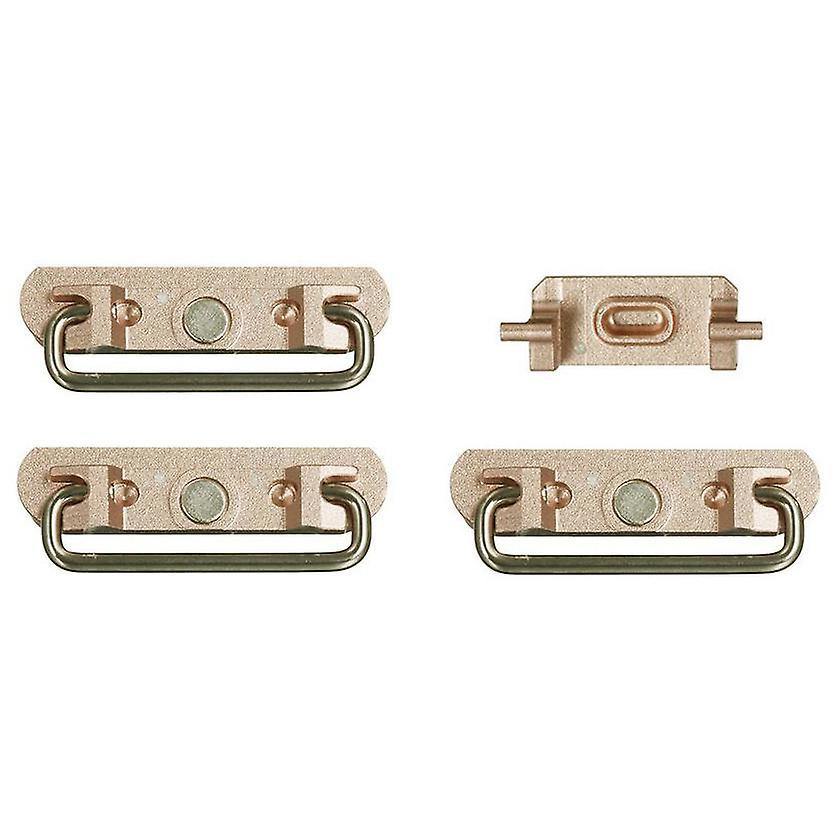 REPLACEMENT FOR IPHONE 6S PLUS SIDE BUTTONS SET - GOLD - EXPRESS PARTS -WHOLESALE CELLPHONE REPAIR PARTS