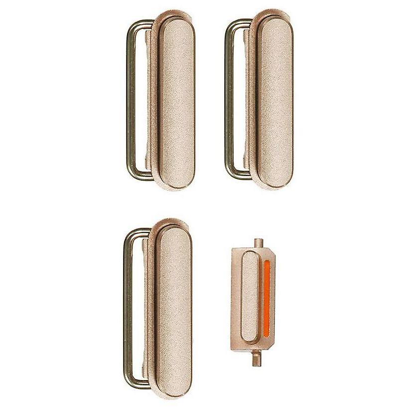 REPLACEMENT FOR IPHONE 6S PLUS SIDE BUTTONS SET - GOLD - EXPRESS PARTS -WHOLESALE CELLPHONE REPAIR PARTS