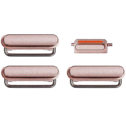 REPLACEMENT FOR IPHONE 6S PLUS SIDE BUTTONS SET - ROSE - EXPRESS PARTS -WHOLESALE CELLPHONE REPAIR PARTS