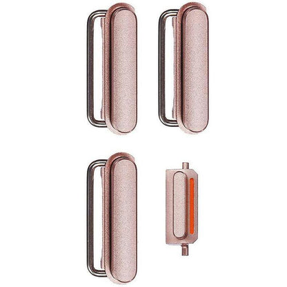 REPLACEMENT FOR IPHONE 6S PLUS SIDE BUTTONS SET - ROSE - EXPRESS PARTS -WHOLESALE CELLPHONE REPAIR PARTS