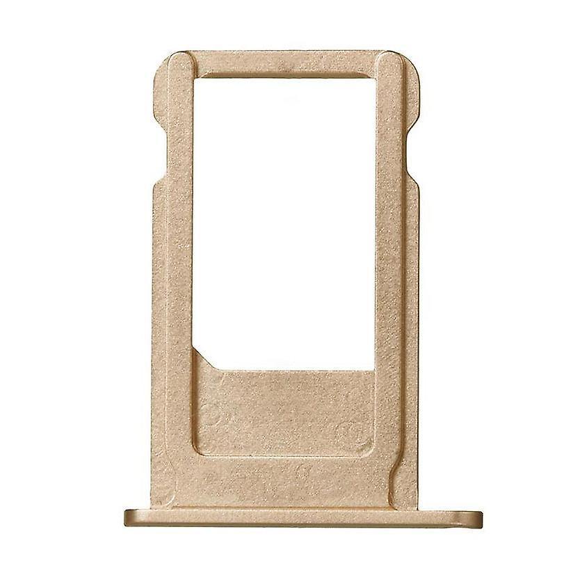 REPLACEMENT FOR IPHONE 6S PLUS SIM CARD TRAY - GOLD - EXPRESS PARTS -WHOLESALE CELLPHONE REPAIR PARTS