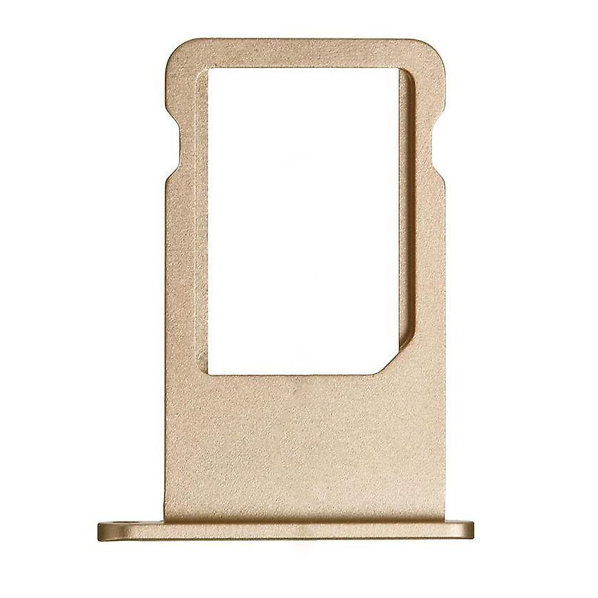 REPLACEMENT FOR IPHONE 6S PLUS SIM CARD TRAY - GOLD - EXPRESS PARTS -WHOLESALE CELLPHONE REPAIR PARTS