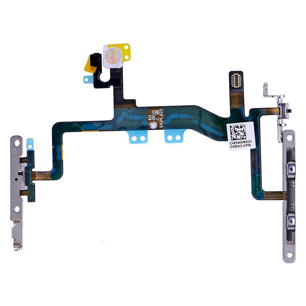 REPLACEMENT FOR IPHONE 6S POWER BUTTON FLEX CABLE WITH METAL BRACKET ASSEMBLY - EXPRESS PARTS -WHOLESALE CELLPHONE REPAIR PARTS