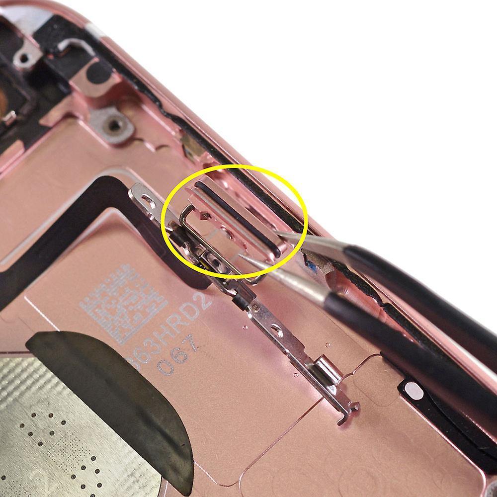 REPLACEMENT FOR IPHONE 6S SIDE BUTTON CUSHION 1 DOT - EXPRESS PARTS -WHOLESALE CELLPHONE REPAIR PARTS