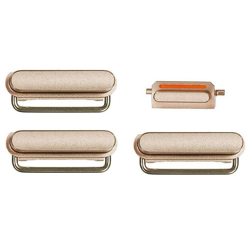 REPLACEMENT FOR IPHONE 6S SIDE BUTTONS SET - GOLD - EXPRESS PARTS -WHOLESALE CELLPHONE REPAIR PARTS