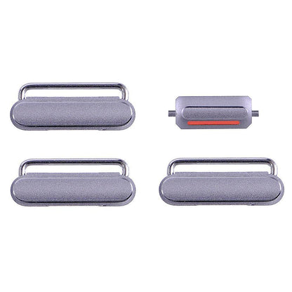 REPLACEMENT FOR IPHONE 6S SIDE BUTTONS SET - GREY - EXPRESS PARTS -WHOLESALE CELLPHONE REPAIR PARTS