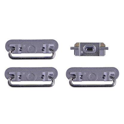 REPLACEMENT FOR IPHONE 6S PLUS SIDE BUTTONS SET - GREY - EXPRESS PARTS -WHOLESALE CELLPHONE REPAIR PARTS