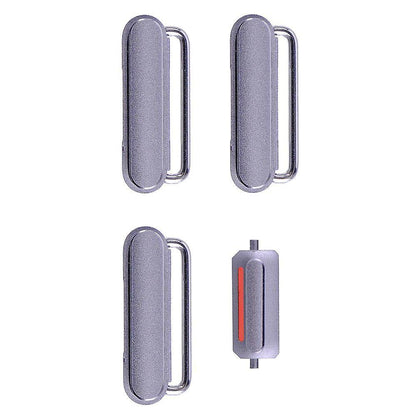 REPLACEMENT FOR IPHONE 6S SIDE BUTTONS SET - GREY - EXPRESS PARTS -WHOLESALE CELLPHONE REPAIR PARTS