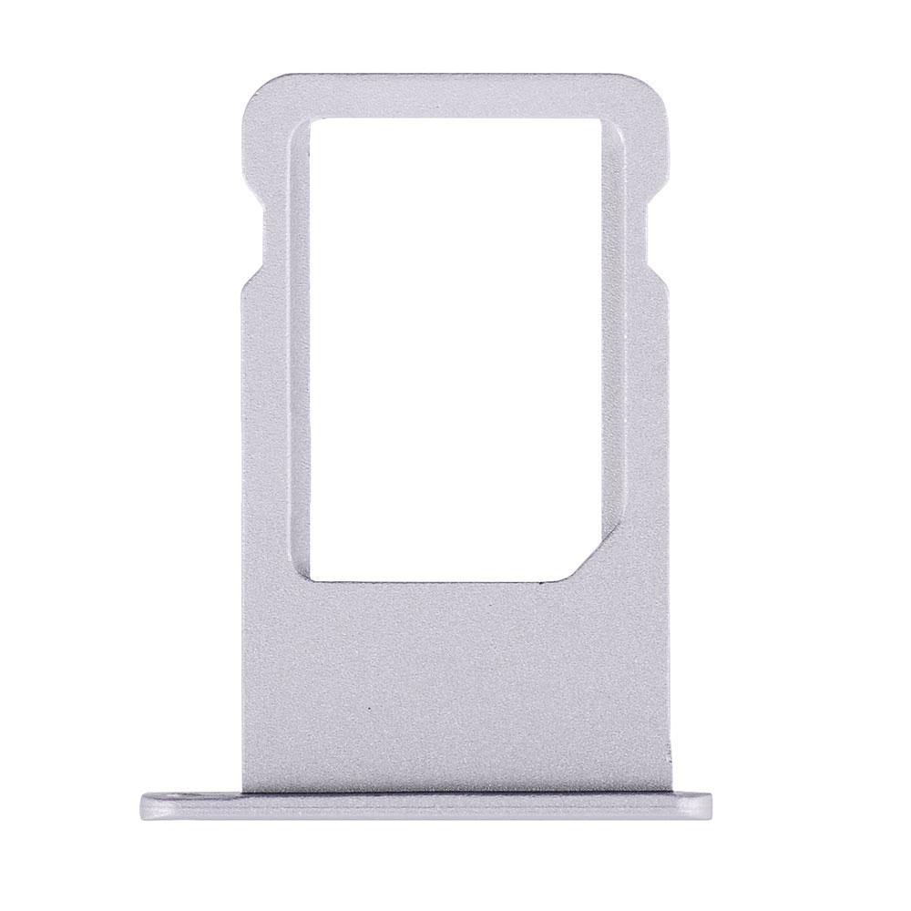 REPLACEMENT FOR IPHONE 6S SIM CARD TRAY - SILVER - EXPRESS PARTS -WHOLESALE CELLPHONE REPAIR PARTS