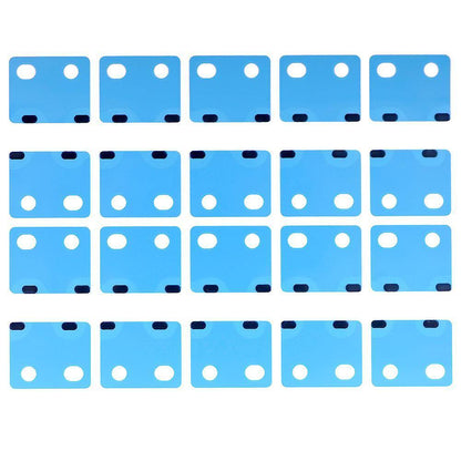 REPLACEMENT FOR IPHONE 6S VOLUME BUTTON BACKING ANTI-DUST MESH RUBBER 1 DOT - EXPRESS PARTS -WHOLESALE CELLPHONE REPAIR PARTS