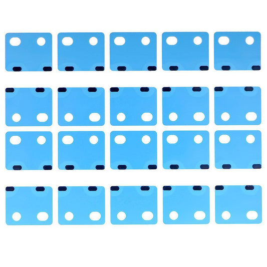 REPLACEMENT FOR IPHONE 6S VOLUME BUTTON BACKING ANTI-DUST MESH RUBBER 1 DOT - EXPRESS PARTS -WHOLESALE CELLPHONE REPAIR PARTS