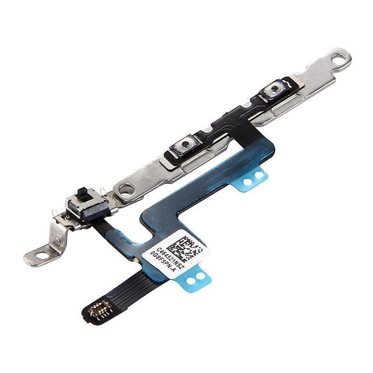 REPLACEMENT FOR IPHONE 6 VOLUME BUTTON FLEX CABLE WITH METAL BRACKET ASSEMBLY - EXPRESS PARTS -WHOLESALE CELLPHONE REPAIR PARTS