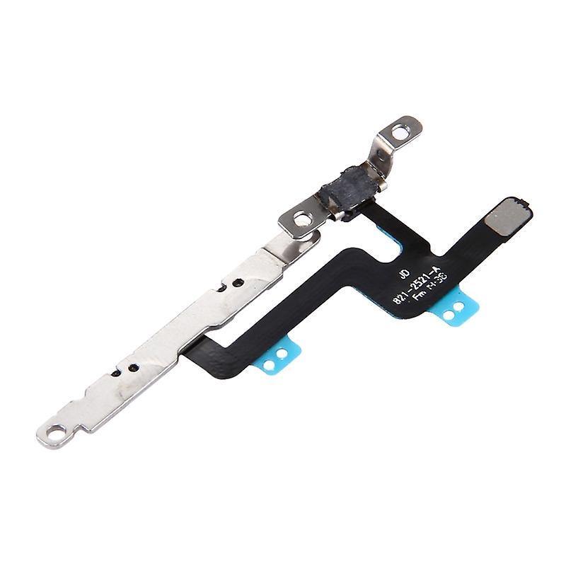 REPLACEMENT FOR IPHONE 6 VOLUME BUTTON FLEX CABLE WITH METAL BRACKET ASSEMBLY - EXPRESS PARTS -WHOLESALE CELLPHONE REPAIR PARTS